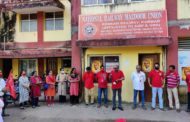 COM. VENU P NAIR GS NRMU (CR/CR) VISIT TO KONKAN RLY. AND GATE MEETING AT KARAWAR DIV. HELD ON 12/12//2020.