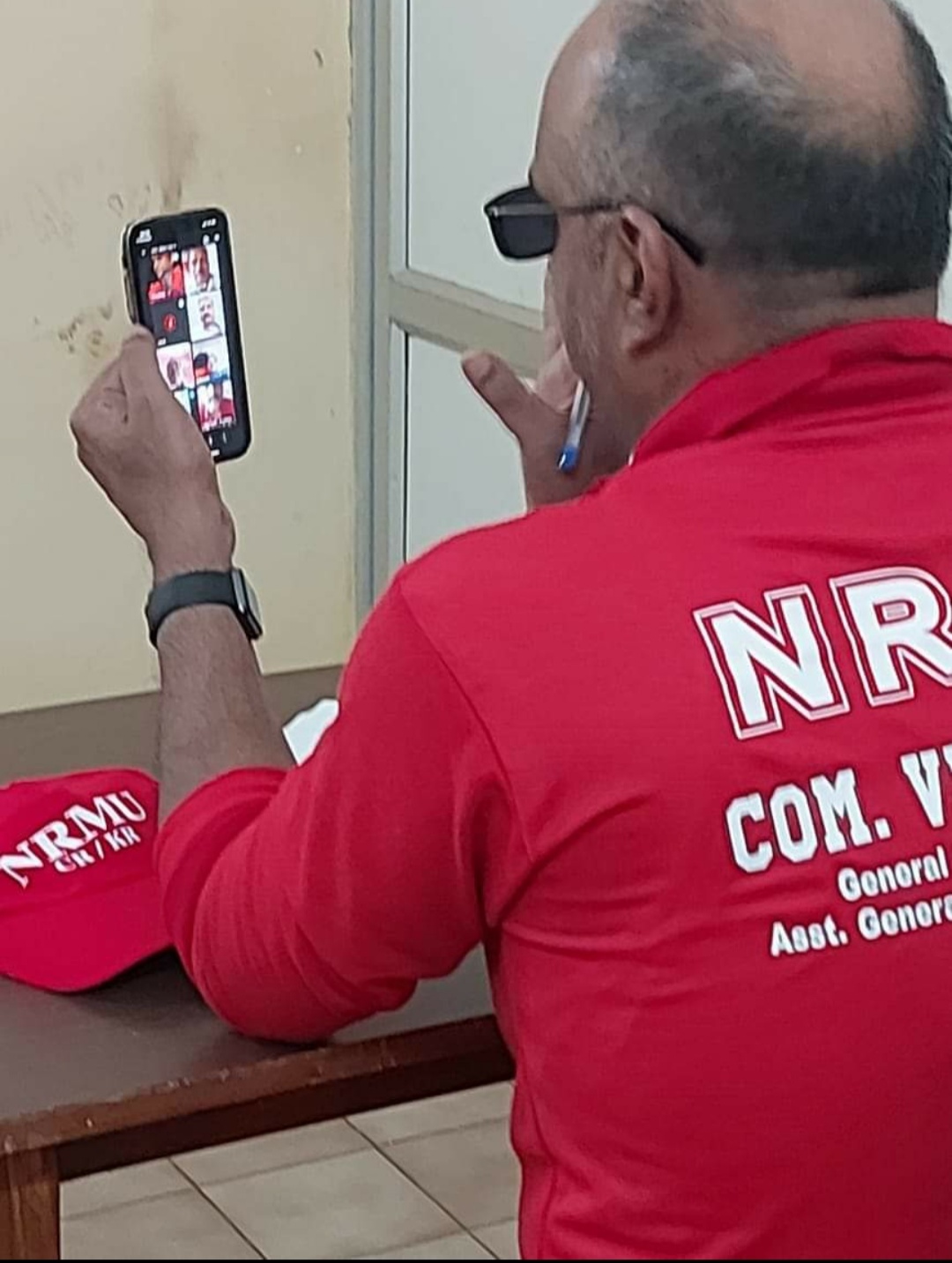 NRMU(CR/KR) DIVISIONAL COUNCIL MEETING HELD ON 31/07/2021 THROUGH VIDEO CONFERENCE