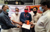 BLOOD DONATION CAMP HELD AT CSMT, MUMBAI ON 05.01.2022 BY NRMU(CR/KR)