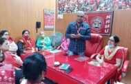 A MEETING OF NRMU (CR/KR) MUMBAI DIVISION WOMEN OFFICE BEARERS HELD AT UNION HQ OFFICE CSMT ON 15.02.2022