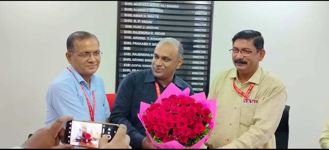 GS NRMU (CR/KR) COM. VENU P. NAIR ATTENDED THE BOARD MEETING OF THE C. RLY. ECC SOCIETY ON 30/06/2022