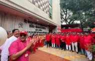 ON 13/08/2022 THE C. RLY. E C C SOCIETY'S 109TH FOUNDATION DAY AND AZADI KA AMRUT MAHOTSAV CELEBRATED AT ECC SOCIETY OFFICE BYCULLA IN THE AUGUST PRESENCE OF GS NRMU (CR/KR) COM. VENU P. NAIR