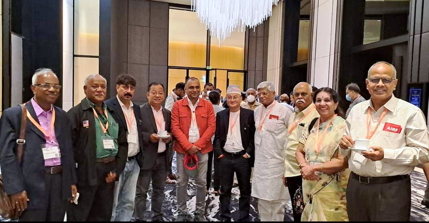 GS NRMU (CR/KR) COM. VENU P. NAIR ATTENDED ITF- ASIA PACIFIC REGIONAL CONFERENCE HELD AT MANILA - PHILIPPINES FROM 16.10.2022 TO 18.10.1022