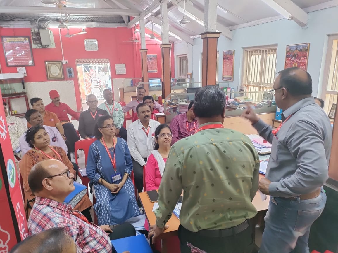 NRMU (CR/KR) HQ PNM PREPARATORY MEETING HELD AT UNION HQ OFFICE MATUNGA ON 14/11/2022