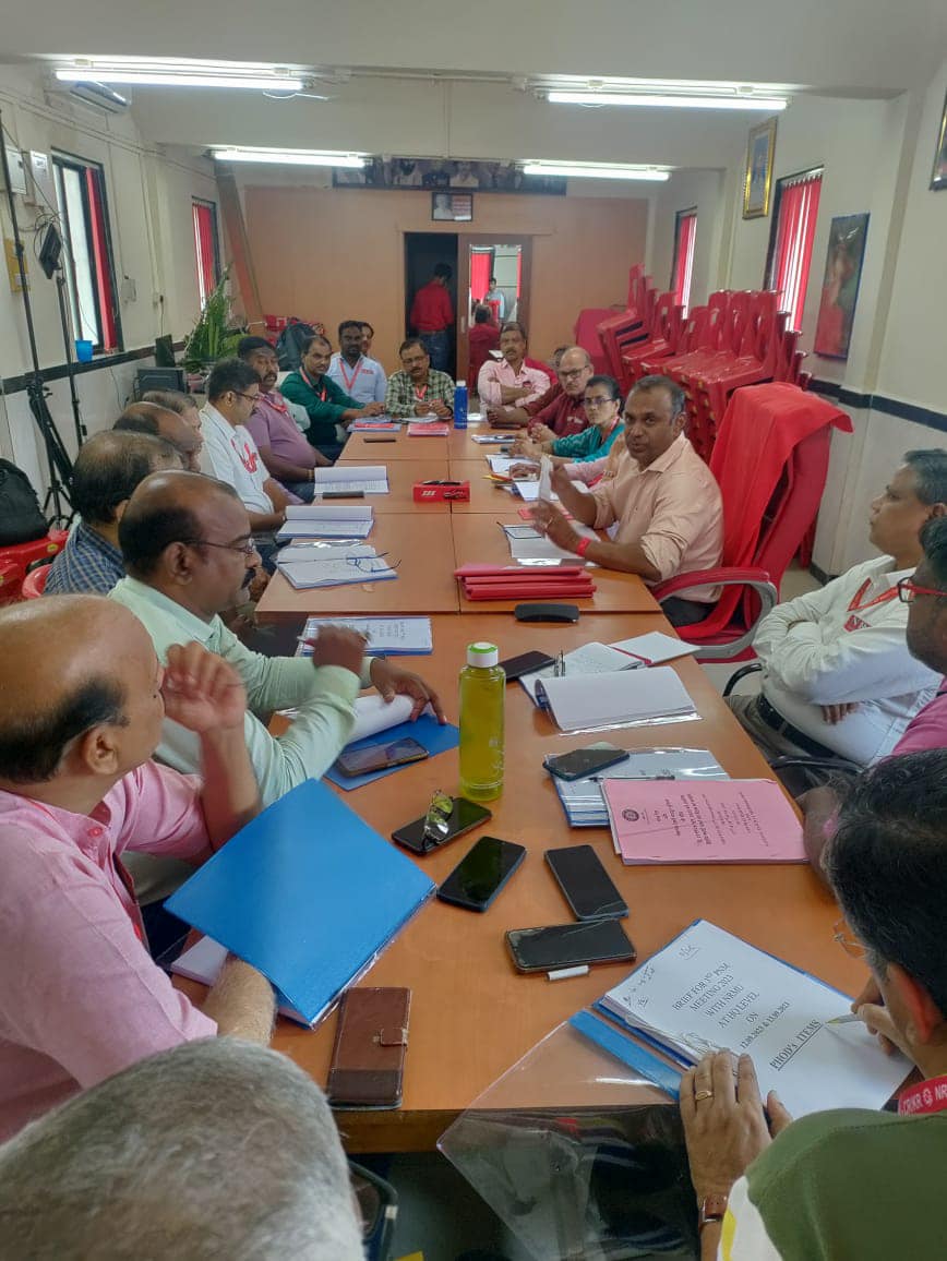 PREPARATORY MEETING OF NRMU(CR/KR) HQ PNM HELD ON 11.09.2023 IN MAUTNGA UNION HQ OFFICE.