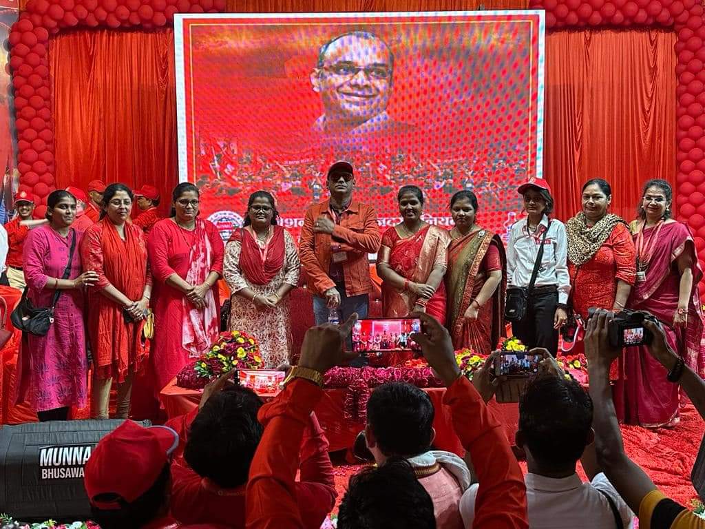 NRMU ZONAL TICKET CHECKING STAFF CONFERENCE (CENTRAL RAILWAY) WAS HELD ON 06.10.2023  IN KRISHNA CHANDRA HALL AT BHUSAWAL