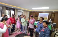 FAREWELL FUNCTION  GIVEN BY NRMU(CR/KR) TO PCE, C.RLY./ SECRETARY TO PCE ON SUPERANNUATION FROM RAILWAY SERVICE DT. 30.05.2024