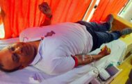 GS/NRMU(CR/KR) COM. VENU P NAIR CONTINUE TO DONATE BLOOD FOR THE 54TH TIME ON 24.05.2024 AT BLOOD DONATION CAMP ORGANISED BY WADIBUNDER BRANCH